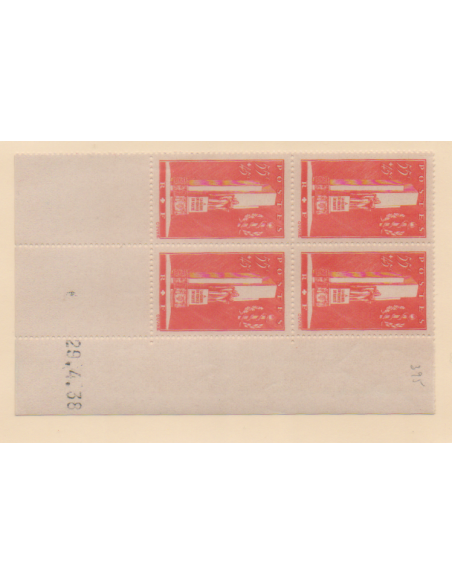 CD du N° 0395 du 29 4 38 Neuf **