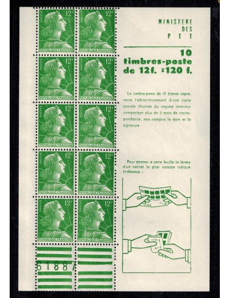 Carnet Moderne N° 1010 C2