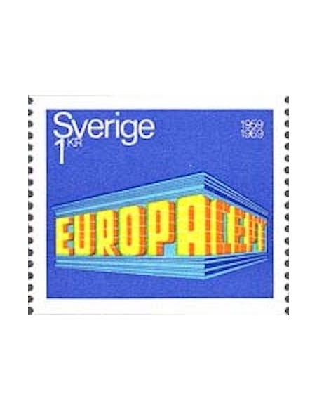 Timbre Poste Europa Suède N° 0616 N** philatelie foxtimbre