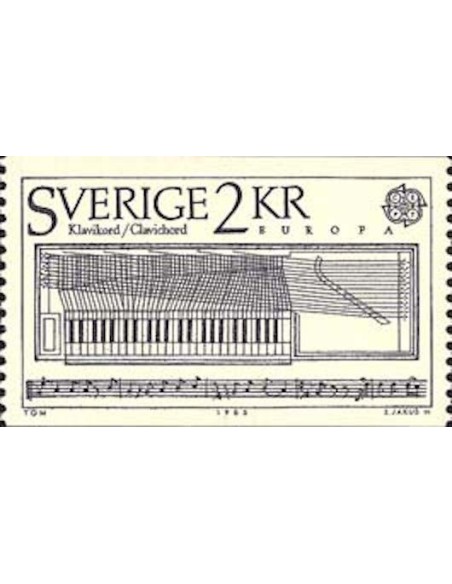 Timbre Poste Europa Suède N° 1310 N** philatelie foxtimbre