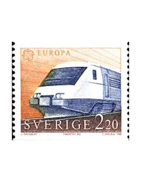 Timbre Poste Europa Suède N° 1477 N** philatelie foxtimbre