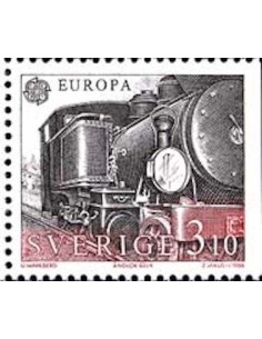 Timbre Poste Europa Suède N° 1479 N** philatelie foxtimbre