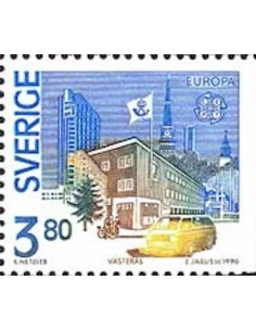 Timbre Poste Europa Suède N° 1573 N** philatelie foxtimbre