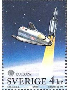 Timbre Poste Europa Suède N° 1653 N** philatelie foxtimbre