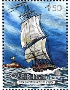 Timbre Poste Europa Suède N° 1691 N** philatelie foxtimbre