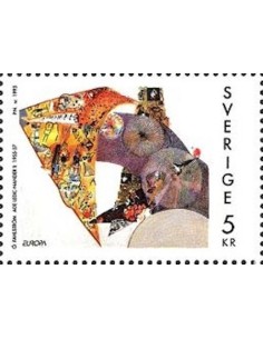 Timbre Poste Europa Suède N° 1757 N** philatelie foxtimbre
