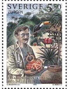 Timbre Poste Europa Suède N° 1822 N** philatelie foxtimbre