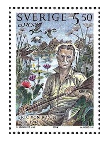 Timbre Poste Europa Suède N° 1823 N** philatelie foxtimbre