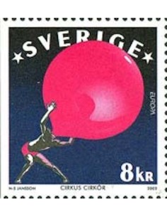 Timbre Poste Europa Suède N° 2277 N** philatelie foxtimbre
