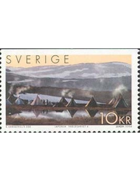 Timbre Poste Europa Suède N° 2374 N** philatelie foxtimbre