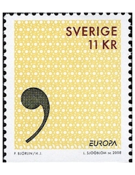 Timbre Poste Europa Suède N° 2620 N** philatelie foxtimbre