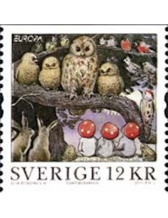 Timbre Poste Europa Suède N° 2715 N** philatelie foxtimbre