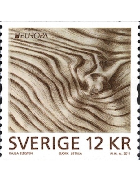 Timbre Poste Europa Suède N° 2797 N** philatelie foxtimbre