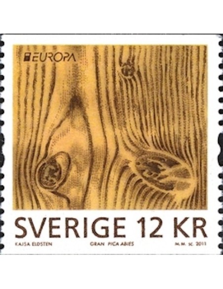 Timbre Poste Europa Suède N° 2798 N** philatelie foxtimbre