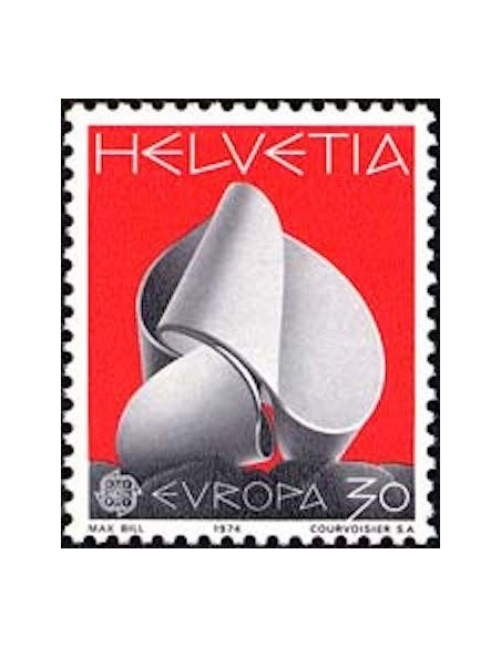 Timbre Poste Europa Suisse N° 0954 N** philatelie foxtimbre