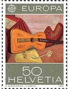 Timbre Poste Europa Suisse N° 0981 N** philatelie foxtimbre