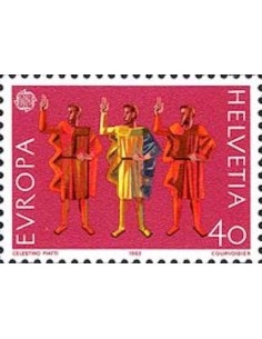 Timbre Poste Europa Suisse N° 1150 N** philatelie foxtimbre