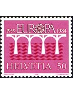 Timbre Poste Europa Suisse N° 1199 N** philatelie foxtimbre