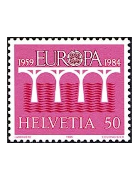 Timbre Poste Europa Suisse N° 1199 N** philatelie foxtimbre