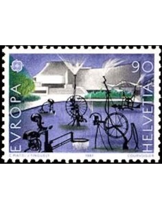 Timbre Poste Europa Suisse N° 1275 N** philatelie foxtimbre