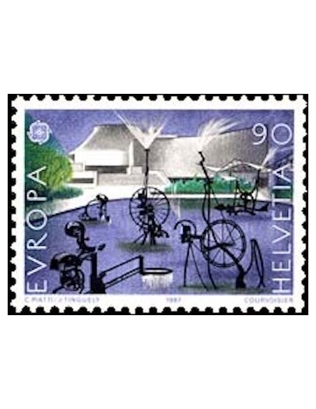 Timbre Poste Europa Suisse N° 1275 N** philatelie foxtimbre