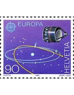 Timbre Poste Europa Suisse N° 1373 N** philatelie foxtimbre
