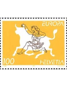 Timbre Poste Europa Suisse N° 1481 N** philatelie foxtimbre