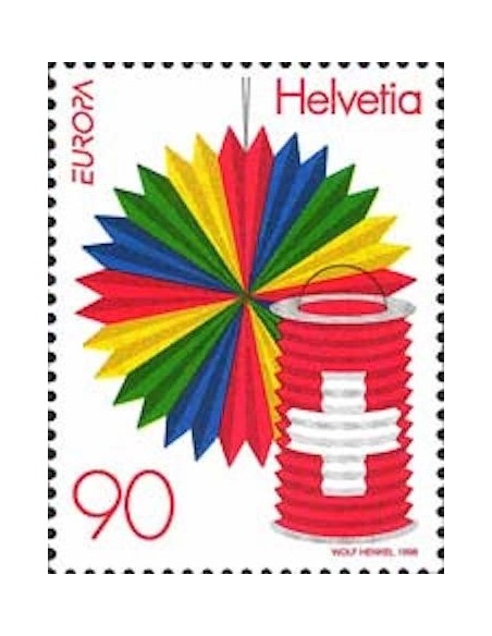 Timbre Poste Europa Suisse N° 1582 N** philatelie foxtimbre