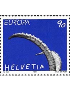 Timbre Poste Europa Suisse N° 1613 N** philatelie foxtimbre