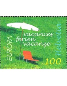 Timbre Poste Europa Suisse N° 1799 N** philatelie foxtimbre