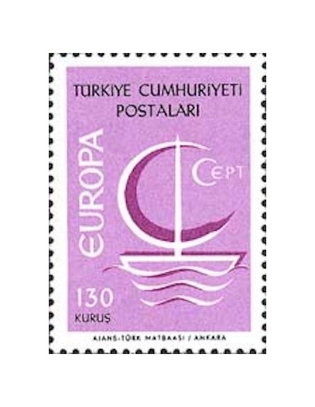 Timbre Poste Europa Turquie N° 1797 N** philatelie foxtimbre