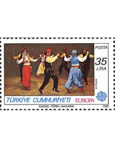 Timbre Poste Europa Turquie N° 2318 N** philatelie foxtimbre