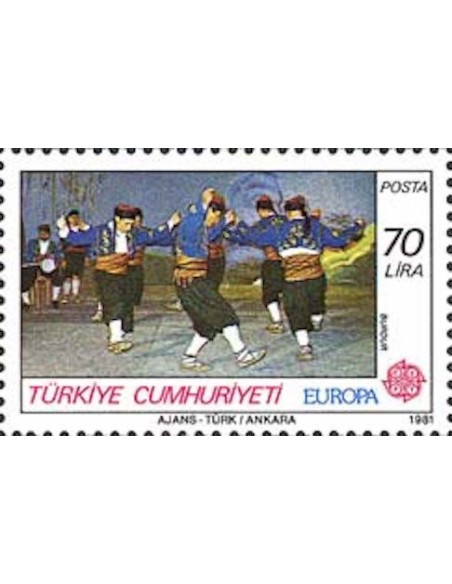 Timbre Poste Europa Turquie N° 2319 N** philatelie foxtimbre