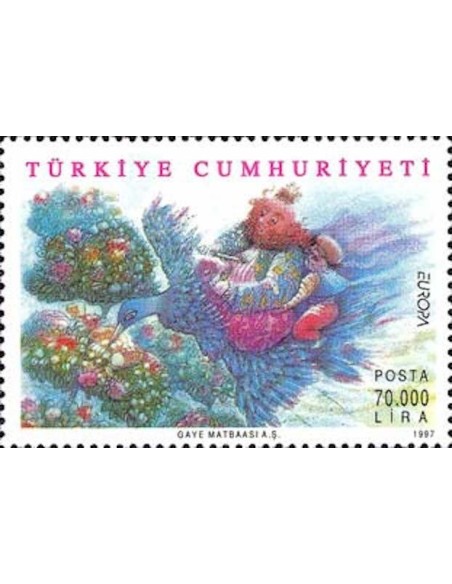 Timbre Poste Europa Turquie N° 2847 N** philatelie foxtimbre