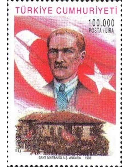 Timbre Poste Europa Turquie N° 2880 N** philatelie foxtimbre