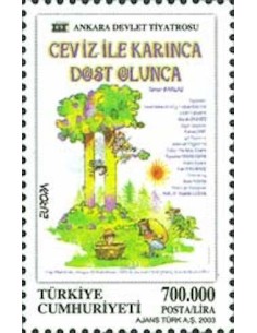 Timbre Poste Europa Turquie N° 3063 N** philatelie foxtimbre