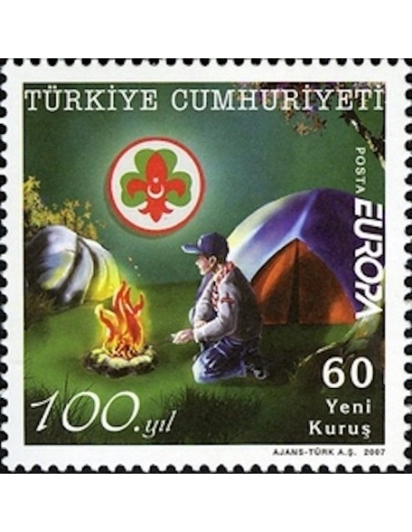 Timbre Poste Europa Turquie N° 3289 N** philatelie foxtimbre