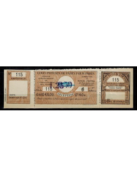 FR Colis Paris pour Paris N° 106