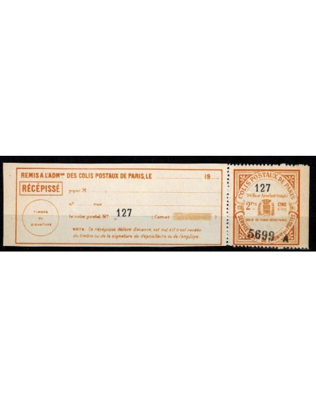 FR Colis Paris pour Paris N° 152