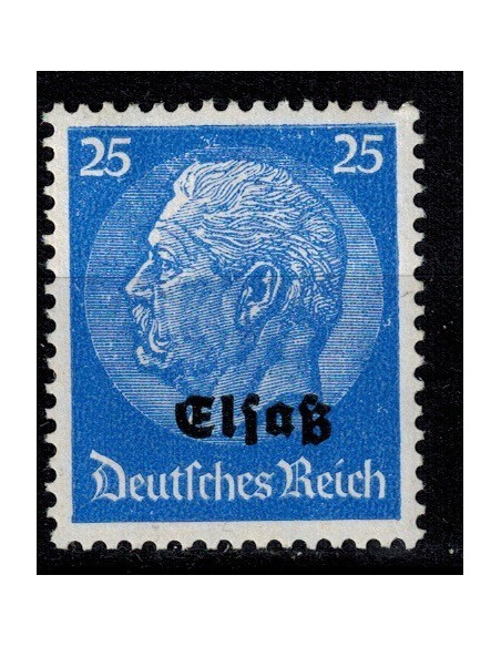 Alsace Lorraine N° 17 Obli
