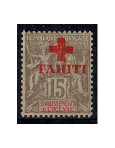 Tahiti N° 035 Obli