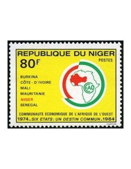 Niger N° 654 Neuf **