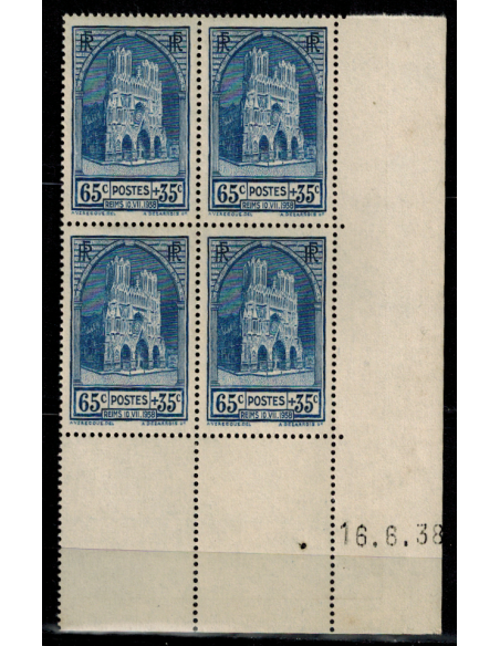 CD du N° 0399 du 16 6 38 Neuf **