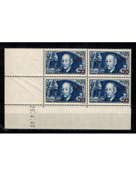 CD du N° 0493 du 26 4 40 Neuf **