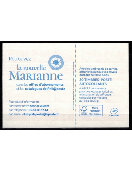 Carnet Moderne N° 1599C3