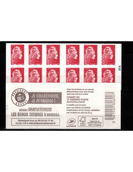 Carnet Moderne N° 1599C6