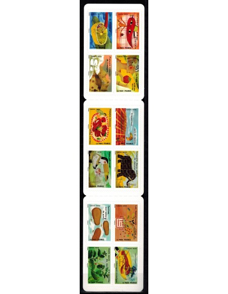 Carnet autoadhesif N° 1454