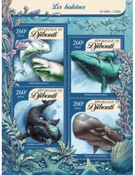 Djibouti N° 0891/894 Neuf **