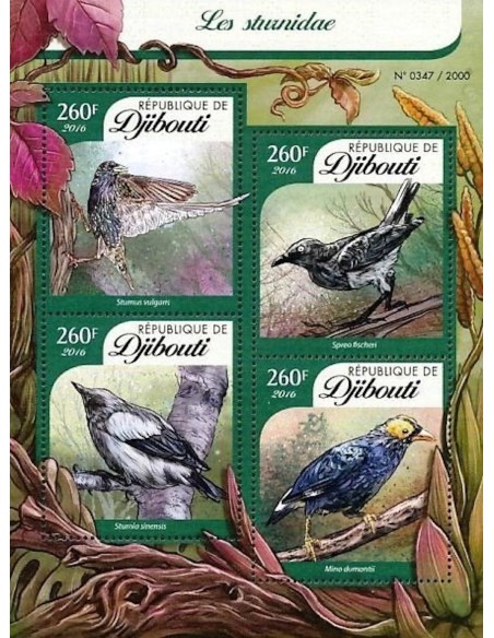 Djibouti N° 0923/926 Neuf **