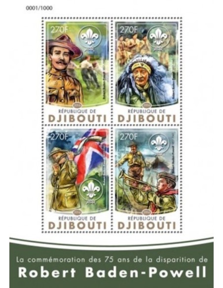 Djibouti N° 0947/950 Neuf **